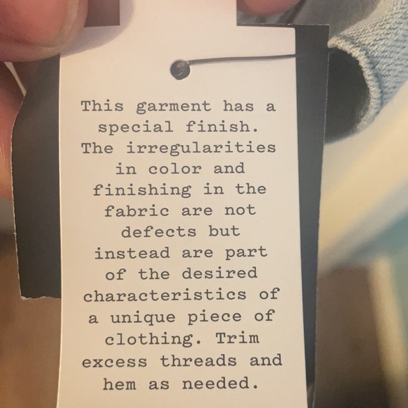 Girls size L(9-10) distressed jean coat. - Picture 7 of 9